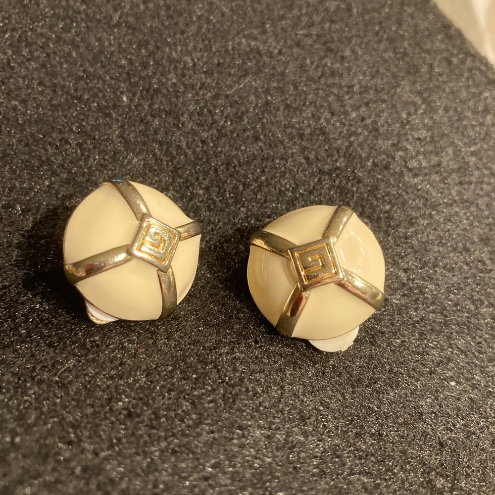 Givenchy clip-on earrings